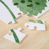 Cherry Berries Vintag, Wasserfarbe nahtlos. Puzzle (Seite)