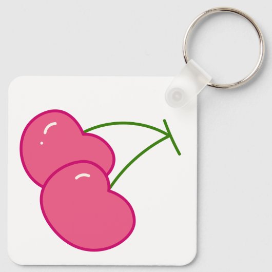 Cherry Berry Schlüsselanhänger (Rückseite)