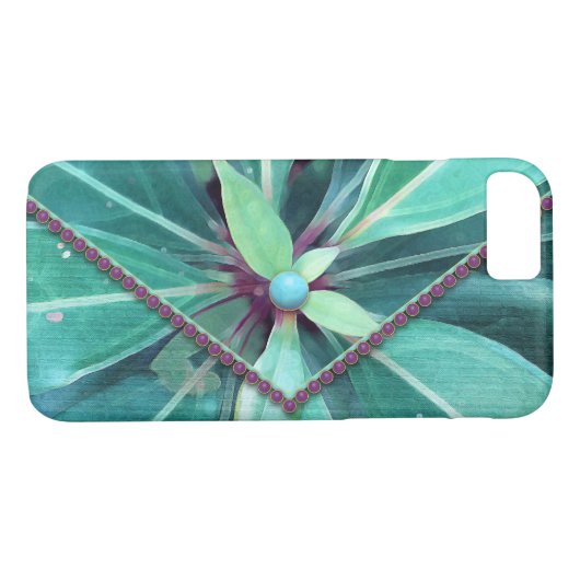 Cherry-Blätter Case-Mate iPhone Hülle (Rückseite (Horizontal))