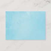 Cherry bllossoms Blütendusche Begleitkarte (Rückseite)