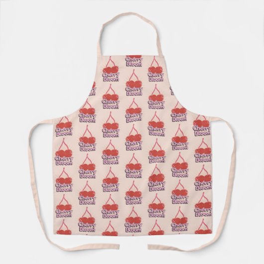Cherry Bloom Apron Schürze (Vorderseite)