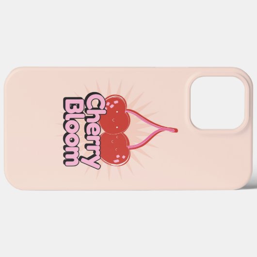 Cherry Bloom Case-Mate iPhone Case (Rückseite (Horizontal))