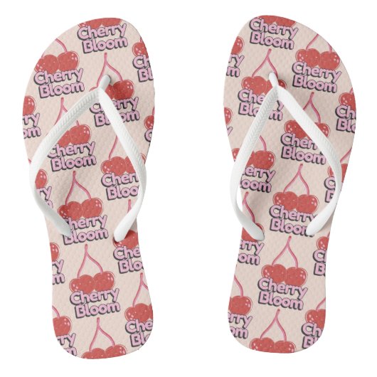 Cherry Bloom Flip Flops Badesandalen (Fußbett)