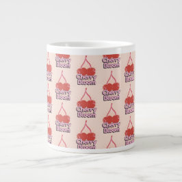 Cherry Bloom Giant Coffee Mug Jumbo-Tasse