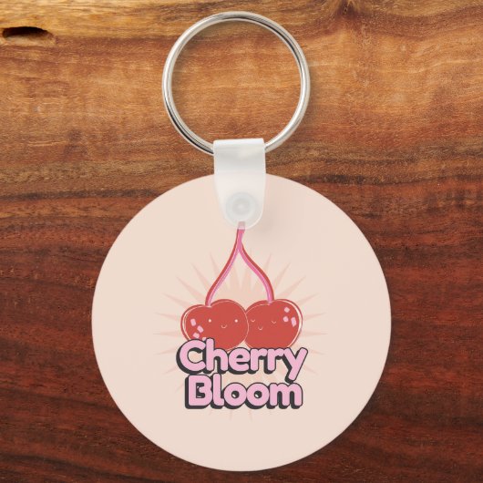 Cherry Bloom Keychain Schlüsselanhänger (Rückseite)