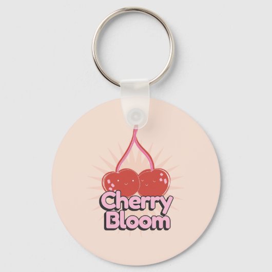 Cherry Bloom Keychain Schlüsselanhänger (Rückseite)