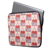 Cherry Bloom Laptop Sleeve (Vorderseite Links)