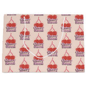 Cherry Bloom Large Gift Bag Große Geschenktüte (Vorderseite)