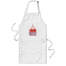 Cherry Bloom Long Apron Lange Schürze