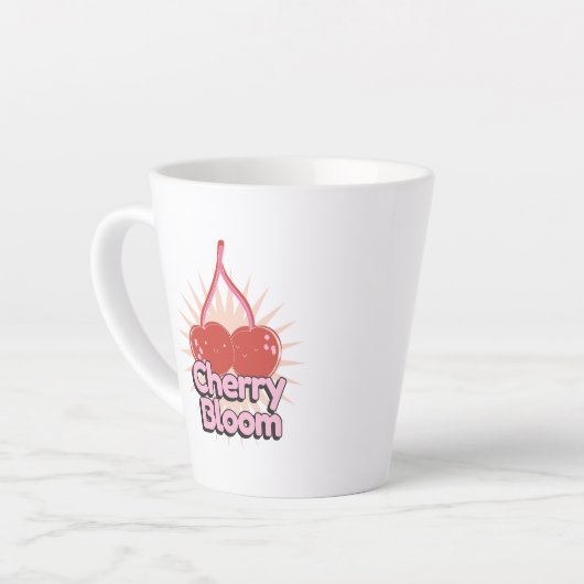 Cherry Bloom Milchtasse (Linke Ecke)
