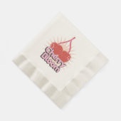 Cherry Bloom Napkins Serviette (Ecke)