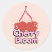Cherry Bloom Sticker (Vorderseite)