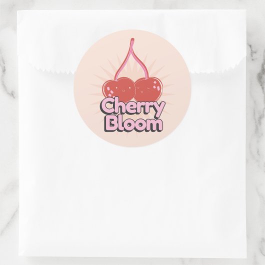 Cherry Bloom Sticker (Tasche)