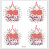 Cherry Bloom Sticker (Blatt)
