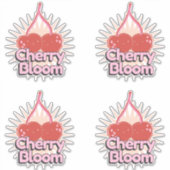 Cherry Bloom Sticker (Vorderseite)