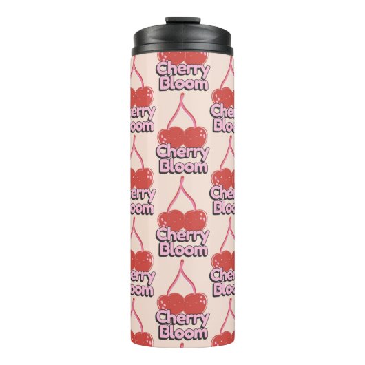 Cherry Bloom Thermosbecher (Vorderseite)