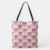 Cherry Bloom Tote Bag Tasche (Rückseite)