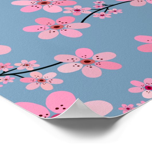 Cherry Blossom 04 Poster (Ecke)