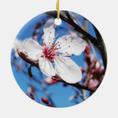 Cherry Blossom 2 Keramik Ornament (Hinten)