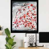 Cherry Blossom 2 Poster (Heimbüro)