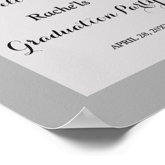 Cherry Blossom Abschluss Poster (Ecke)