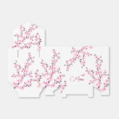 Cherry Blossom Add Name Birthday Geschenkschachtel (Ungefaltet)