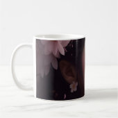 Cherry Blossom Adorned Girl Kaffeetasse (Links)