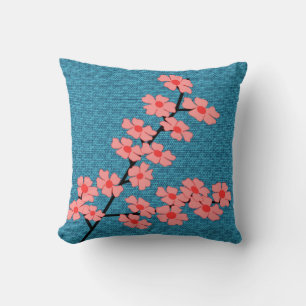 Cherry Blossom American Mojo Pillow Kissen