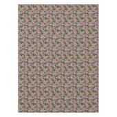 Cherry blossom and chickadees on green tischdecke (Vorderseite)