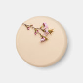 Cherry Blossom and Daisy Background Magnet (Vorne)