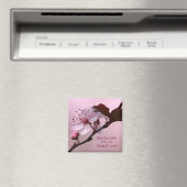 Cherry Blossom Anpassbar Speichern des Datumsmagaz Magnet (In Situ (Geschirrspüler))