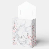 Cherry Blossom Apricot Marmor Vielen Dank Geschenkschachtel (Geöffnet)