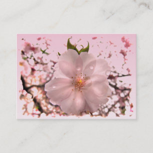 Cherry Blossom ATC Visitenkarte