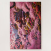 Cherry Blossom - atemberaubende Landschaftliche La Puzzle (Vertikal)