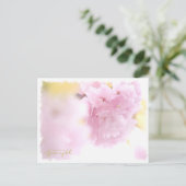 Cherry Blossom "Azuma-nishiki" Postkarte (Stehend Vorderseite)