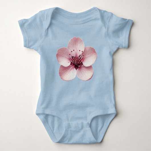 Cherry Blossom Baby Bodysuit Baby Strampler (Vorderseite)