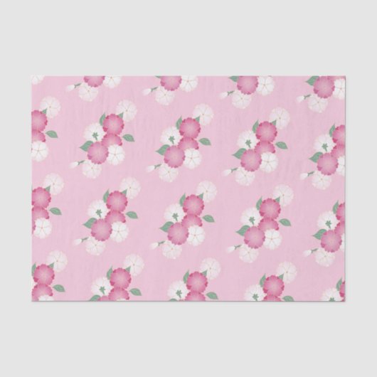 Cherry Blossom (Background Color Changeable) Tissu Seidenpapier (Vorderseite)