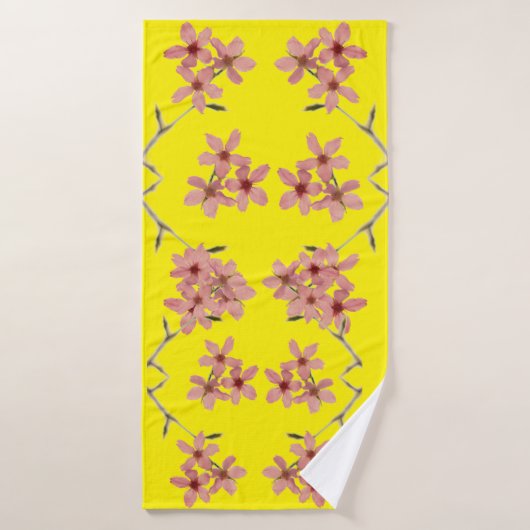 Cherry Blossom Badehandtuch (Badehandtuch)