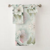 Cherry Blossom Badhandtuch Set (Insitu)