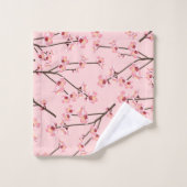 Cherry Blossom Badhandtuch Set (Waschlappen)