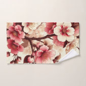 Cherry Blossom Badhandtuch Set (Handtuch)