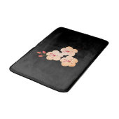 Cherry Blossom Bath Mat Badematte (Schrägansicht)