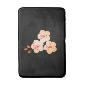 Cherry Blossom Bath Mat Badematte (Vorderseite Vertikal)