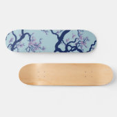 Cherry Blossom Baummuster Skateboard (Horizontal)
