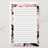 Cherry Blossom bearbeitet Briefpapier (Vorne/Hinten)