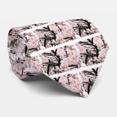 Cherry Blossom bearbeitet Krawatte (Gerollt)