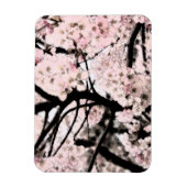 Cherry Blossom bearbeitet Magnet (Vertikal)