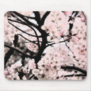 Cherry Blossom bearbeitet Mousepad
