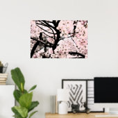Cherry Blossom bearbeitet Poster (Heimbüro)