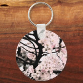 Cherry Blossom bearbeitet Schlüsselanhänger (Vorderseite)